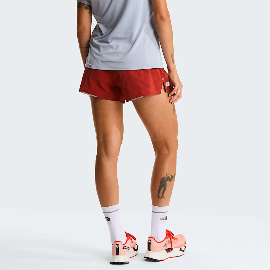 Womens Summit Pacesetter 3 Shorts TNF Iron Clay ALT3