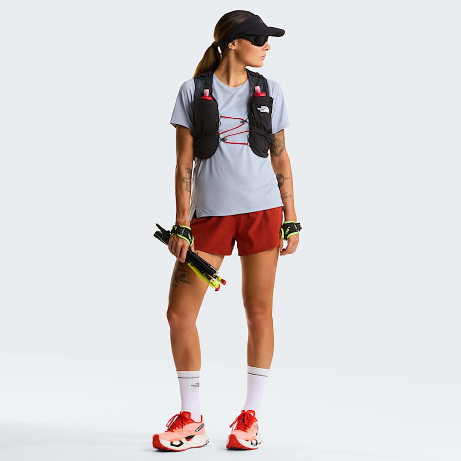 Womens Summit High Trail TShirt TNF Frost Grey ALT1