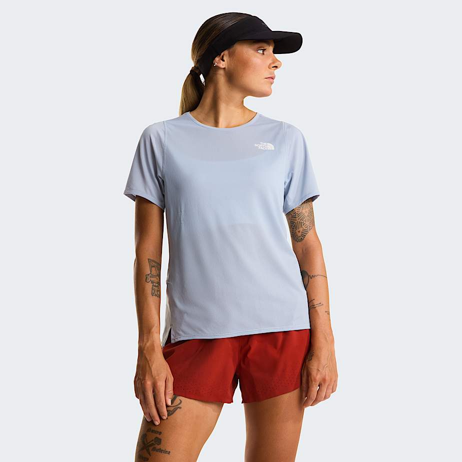 Womens Summit High Trail TShirt TNF Frost Grey HERO