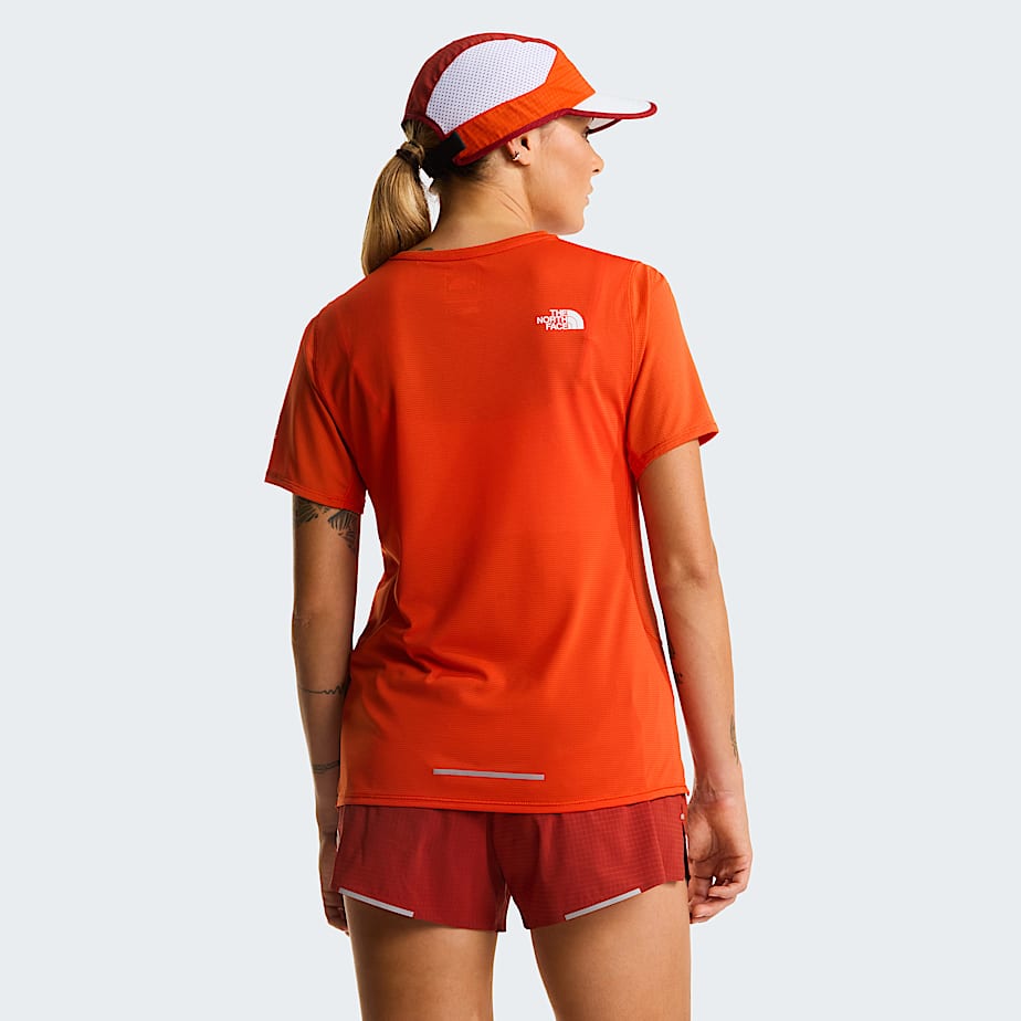 Womens Summit High Trail TShirt TNF Lava Red ALT3