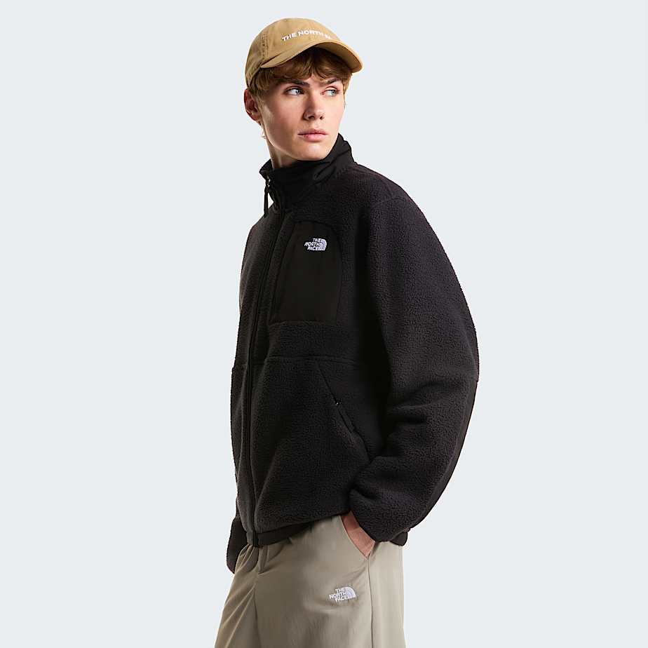 Yumiori OffPeak Fleecejacke mit durchgehendem RV fr Herren TNF TNF Black ALT2