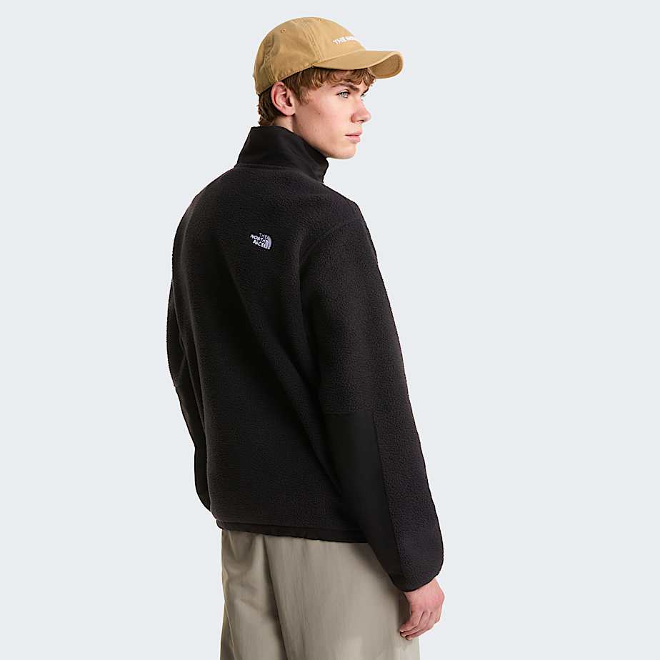 Yumiori OffPeak Fleecejacke mit durchgehendem RV fr Herren TNF TNF Black ALT3