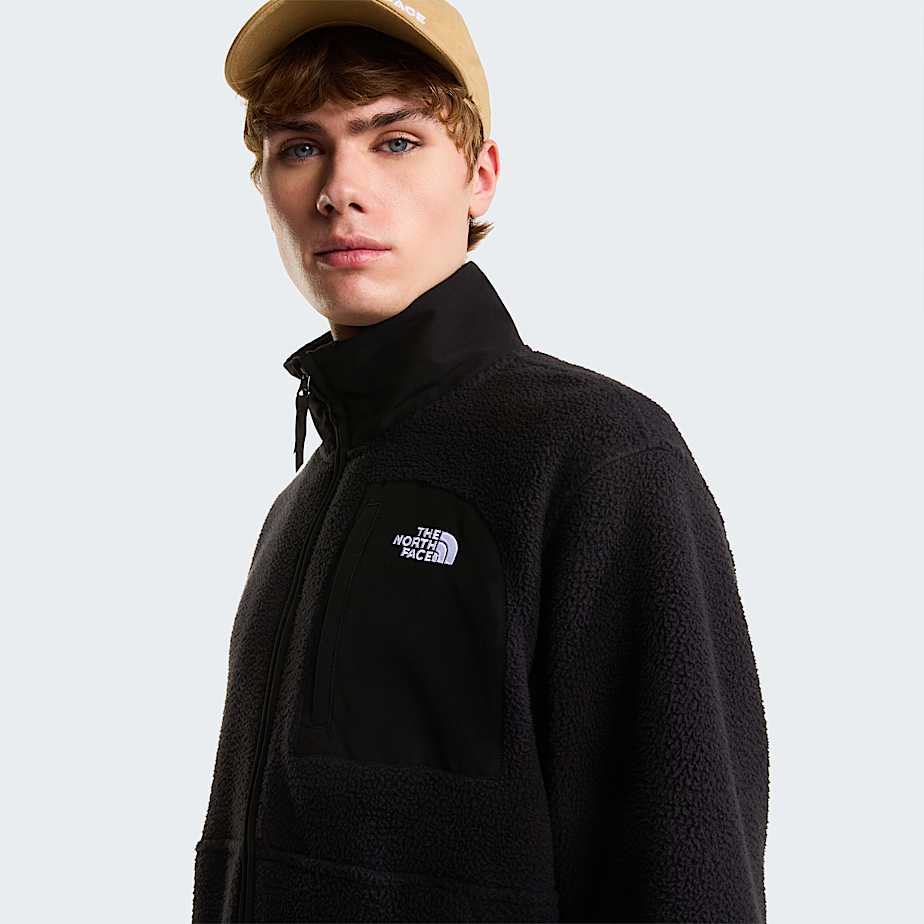 Yumiori OffPeak Fleecejacke mit durchgehendem RV fr Herren TNF TNF Black ALT5