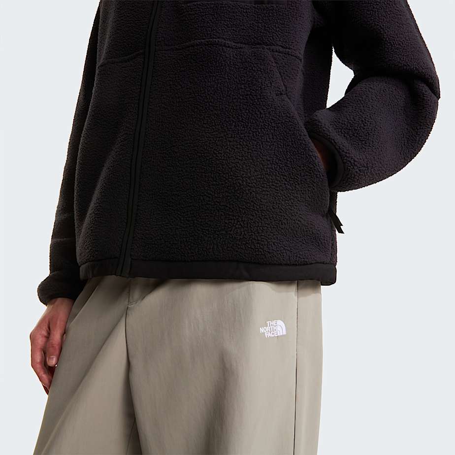 Yumiori OffPeak Fleecejacke mit durchgehendem RV fr Herren TNF TNF Black ALT6