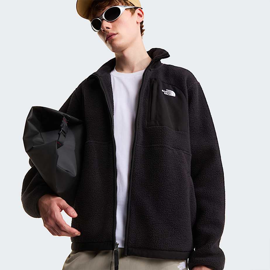 Yumiori OffPeak Fleecejacke mit durchgehendem RV fr Herren TNF TNF Black ALT9