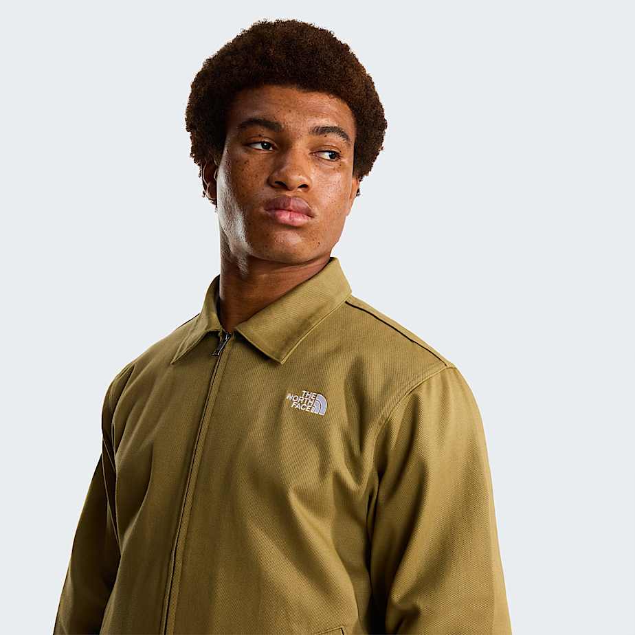 Giacca con colletto in twill da uomo TNF ALT5