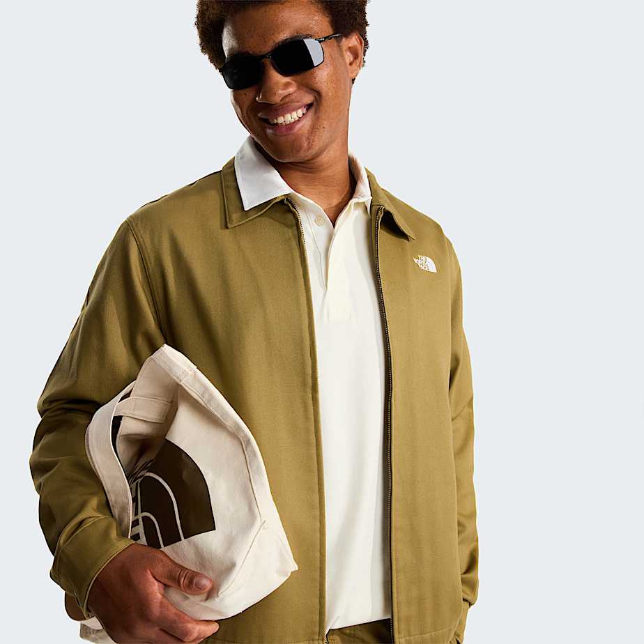 Giacca con colletto in twill da uomo TNF ALT8