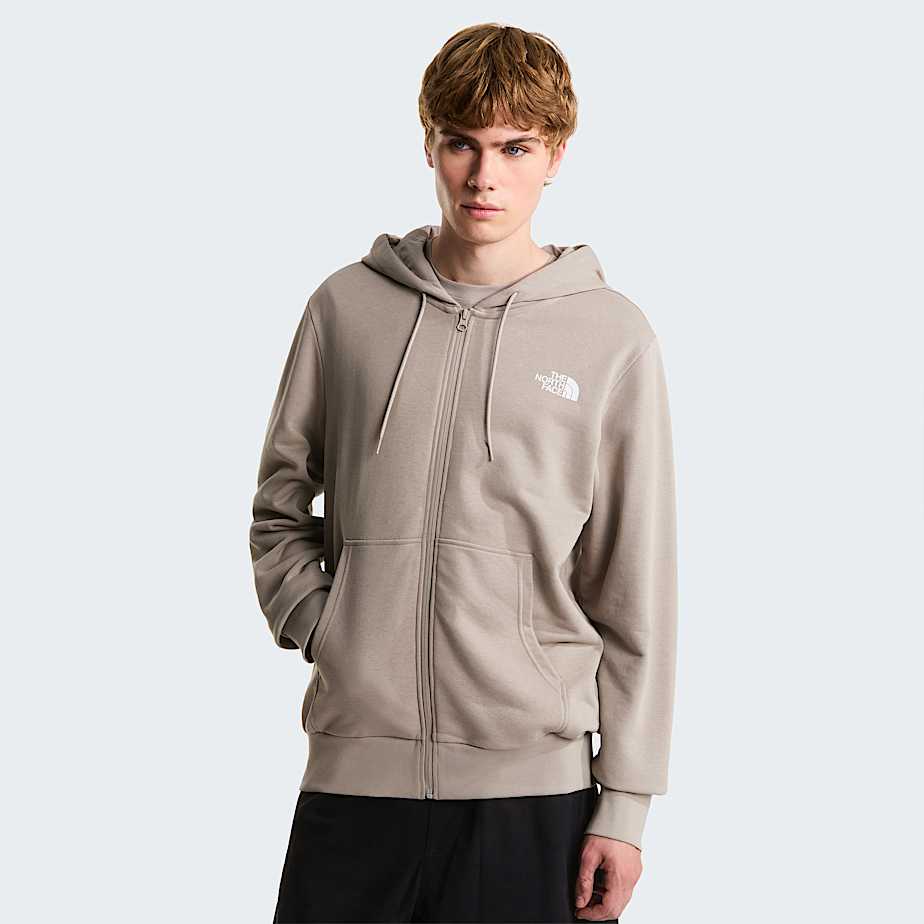 Men's Simple Dome Light Regular Hoodie - 1