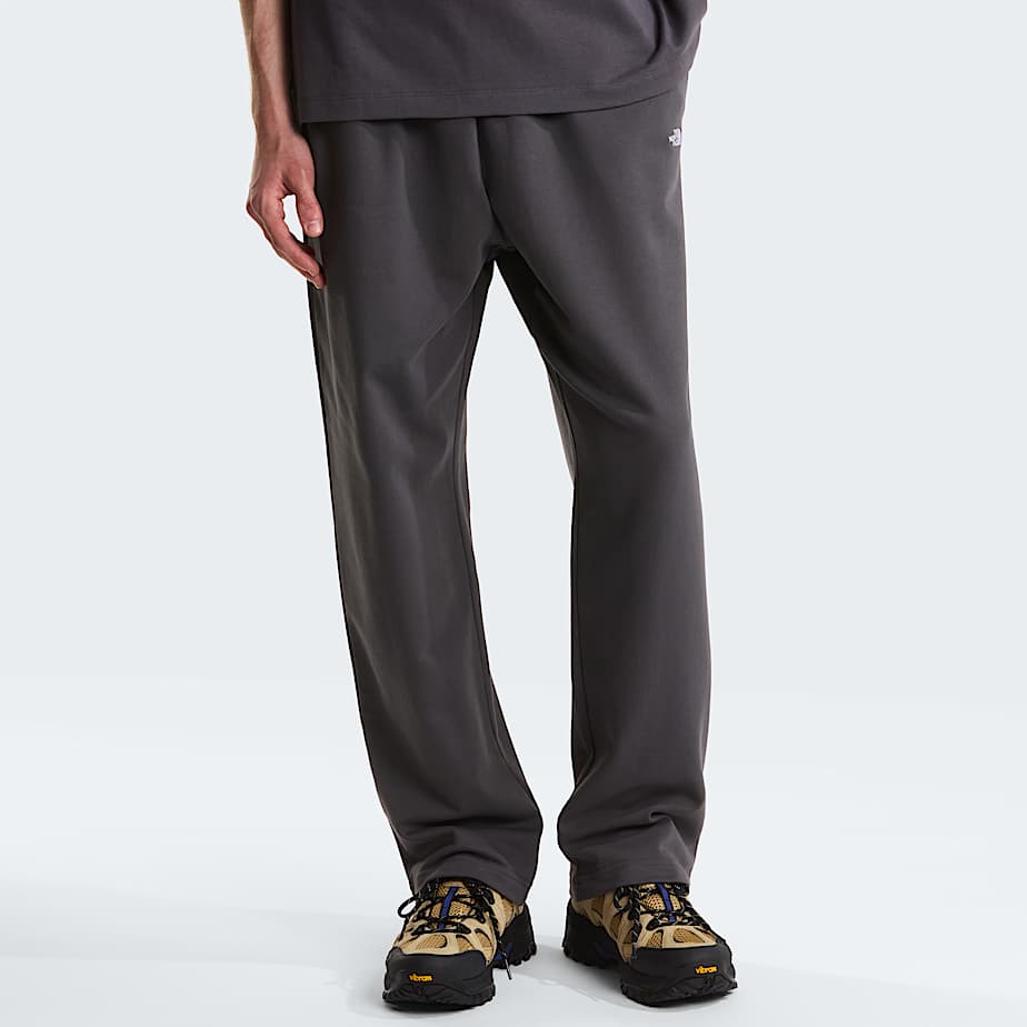 Mens Essential Light Relaxed Straight Joggers TNF Anthracite Grey HERO