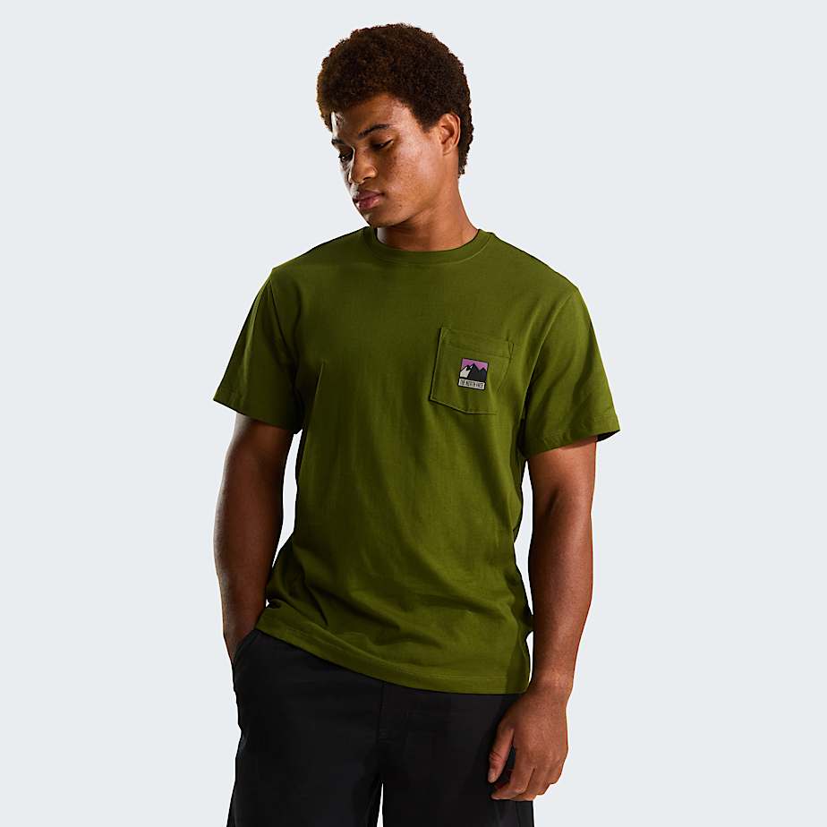 Mountain Logo Relaxed Graphic TShirt M TNF HERO