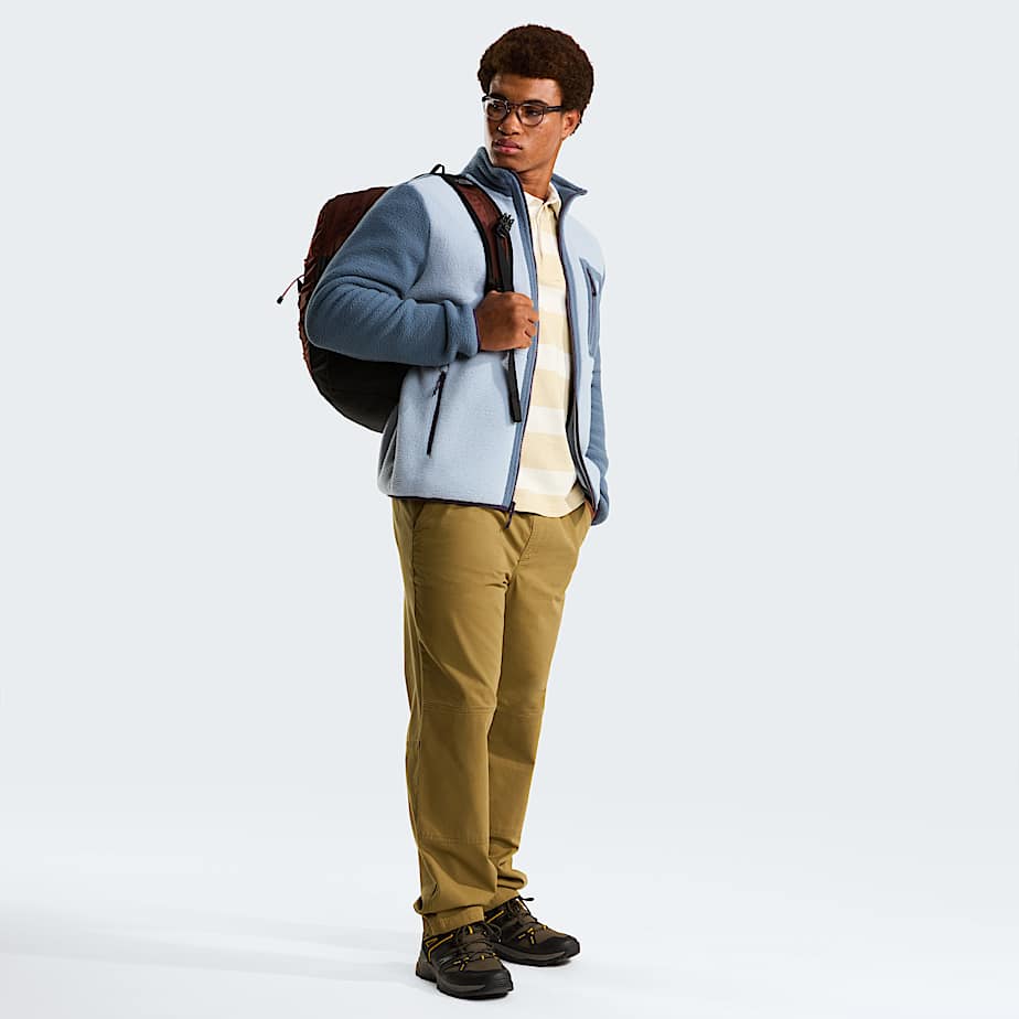 Yumiori Fleecejacke mit durchgehendem RV fr Herren TNF Frost GreyGranite GreyEndless Dusk ALT1