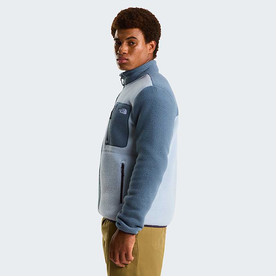 Yumiori Fleecejacke mit durchgehendem RV fr Herren TNF Frost GreyGranite GreyEndless Dusk ALT2