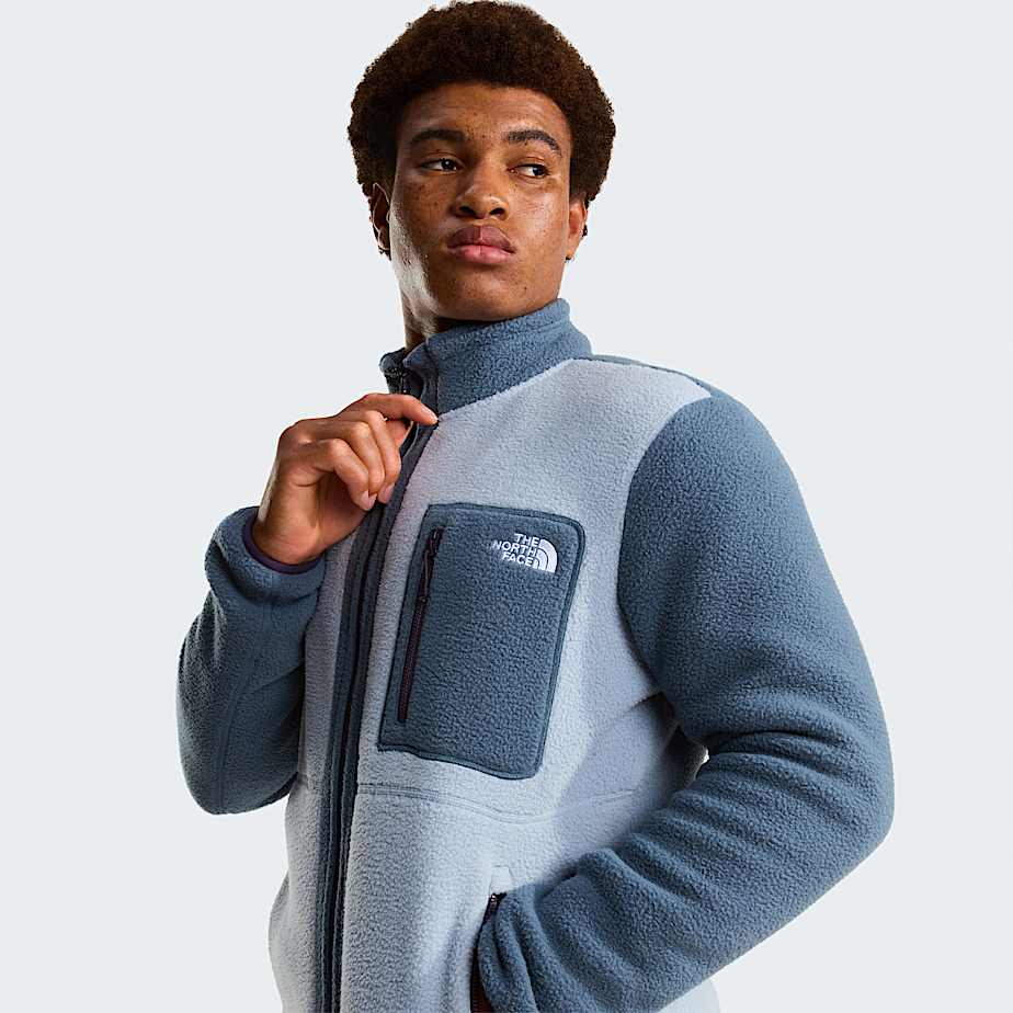 Yumiori Fleecejacke mit durchgehendem RV fr Herren TNF Frost GreyGranite GreyEndless Dusk ALT5