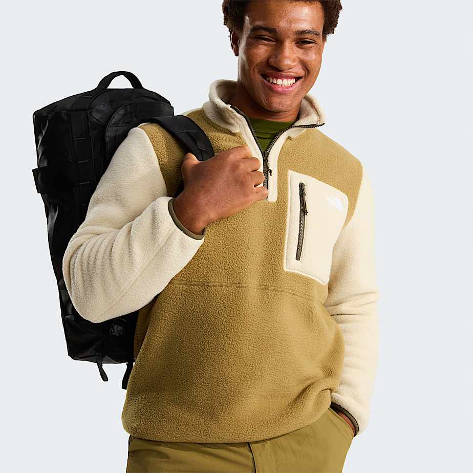 Yumiorifleecejas met kwartrits voor heren TNF CedarDesert StoneNew Taupe Green ALT5