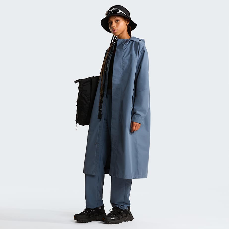 Nukabira Rain Shell Parka W TNF ALT1