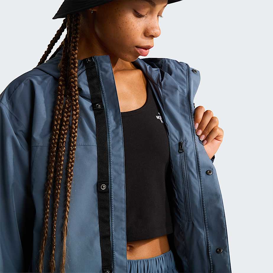 Nukabira Rain Shell Parka W TNF ALT10