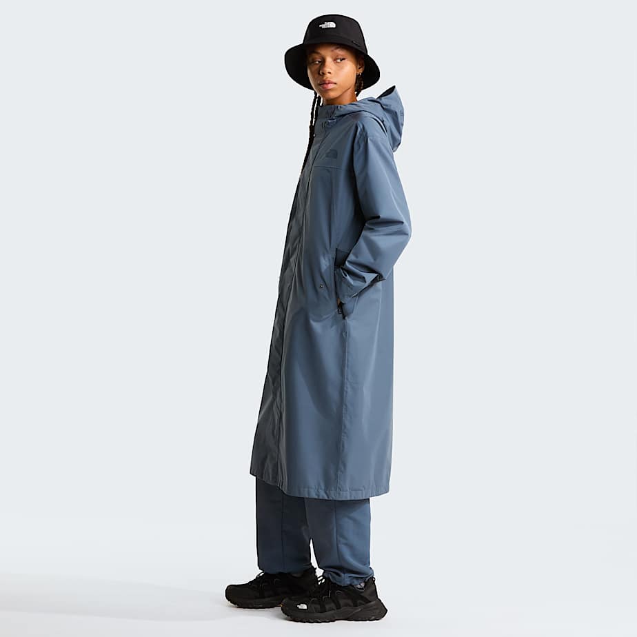 Nukabira Rain Shell Parka W TNF ALT2