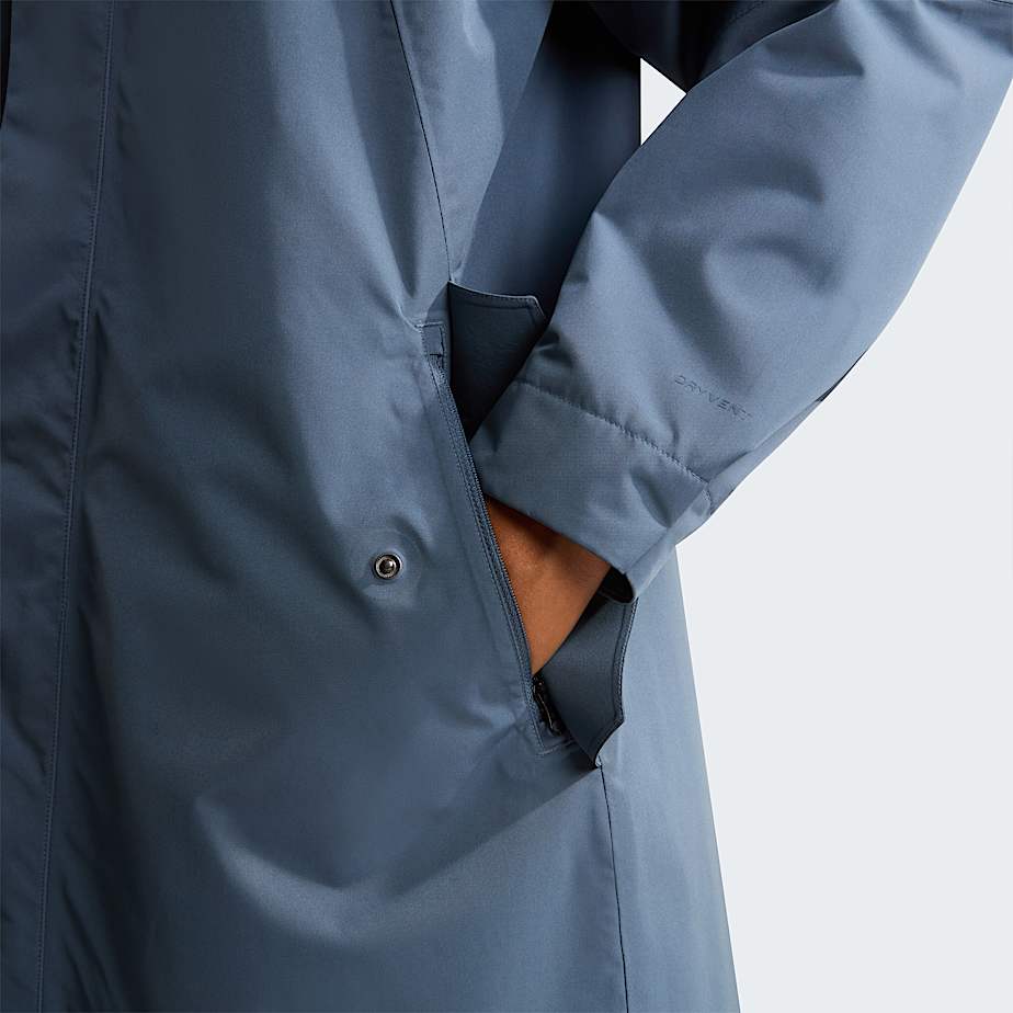 Nukabira Rain Shell Parka W TNF ALT7