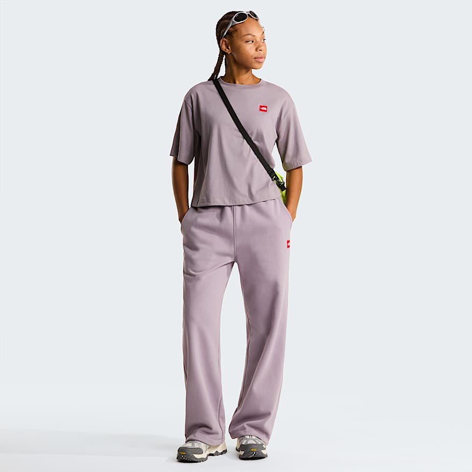 Tshirt Red Box Boxy para mulher TNF Transcendent Grey ALT1