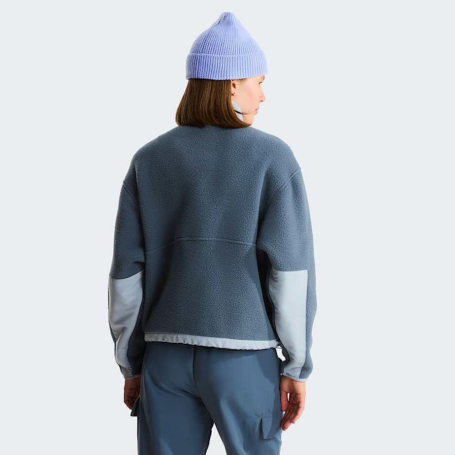 Womens Yumiori OffPeak FullZip Fleece Jacket TNF Granite GreyFrost Grey ALT3