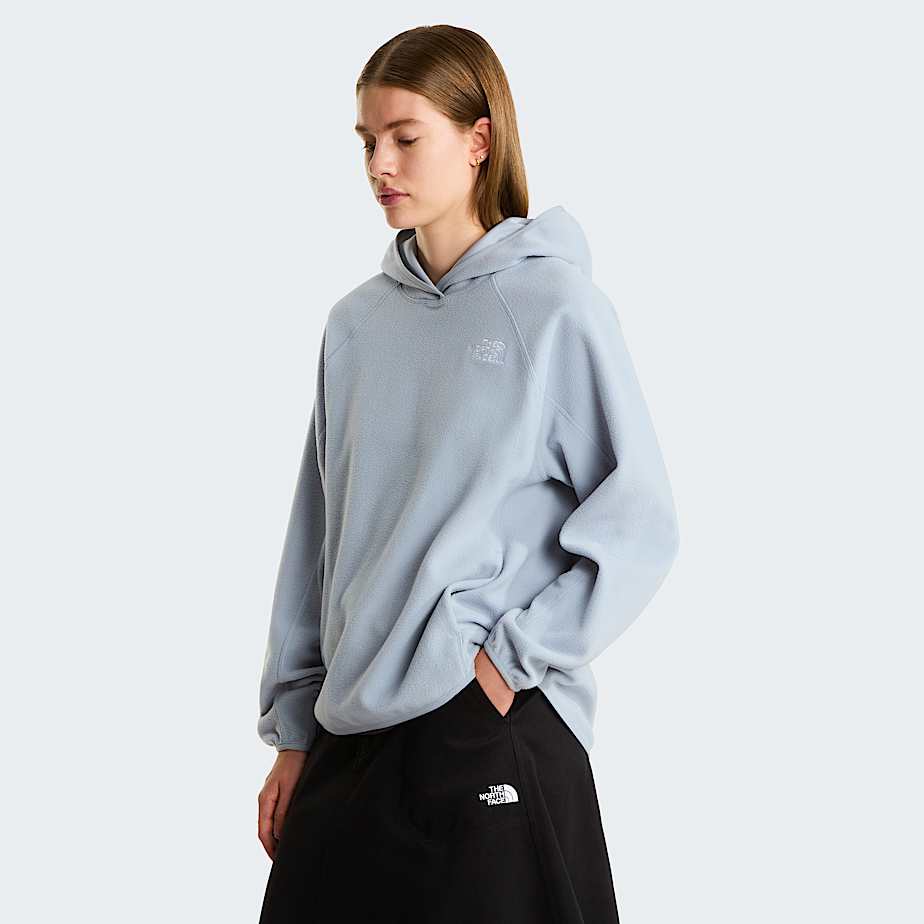 Womens Oxara Hooded Fleece TNF Frost Grey HERO