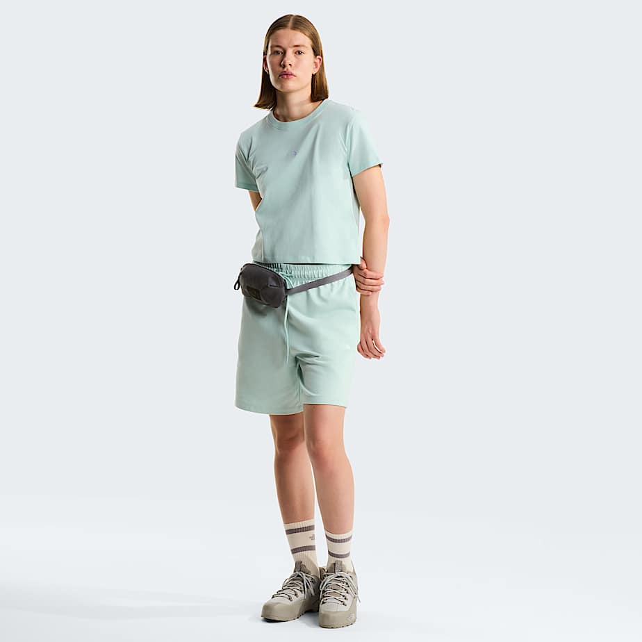 Womens Essential Light Relaxed Shorts TNF Opal Frost ALT1