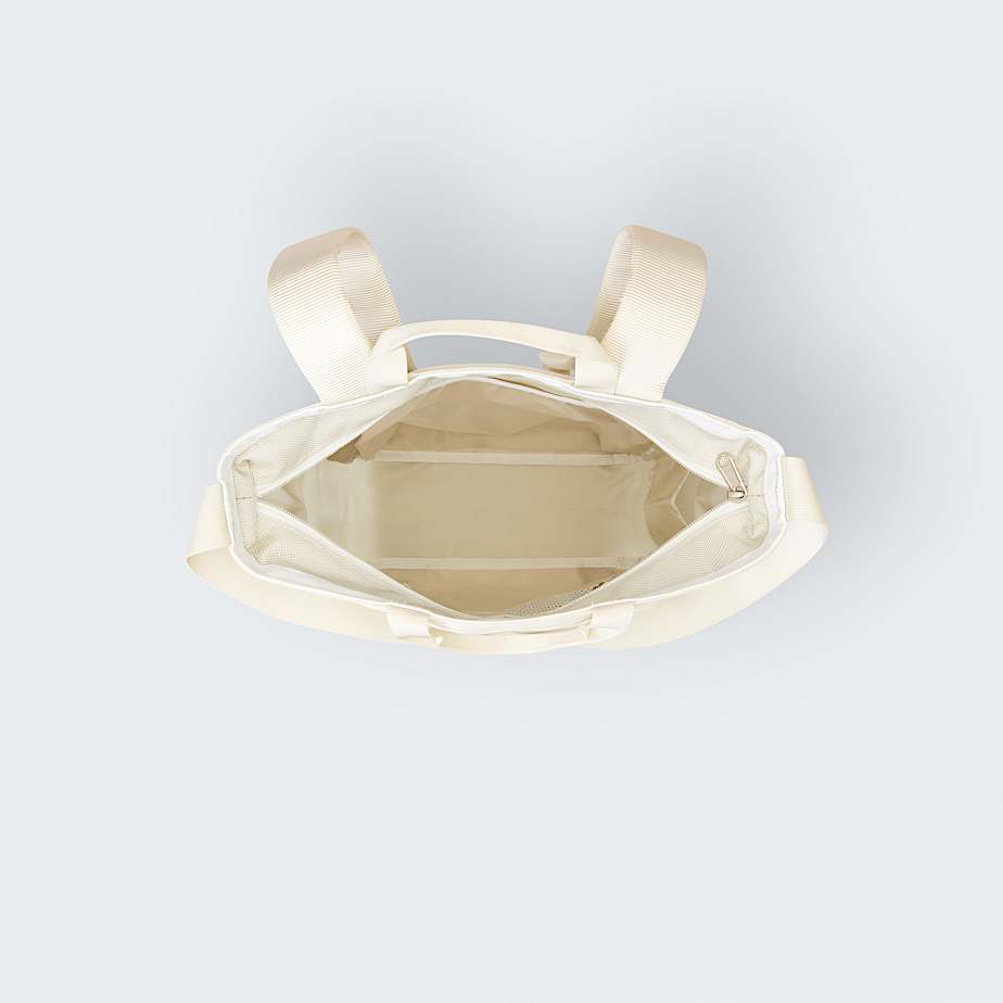 Base Camp Tote Pack TNF White AshCalacattaPale Khaki ALT4