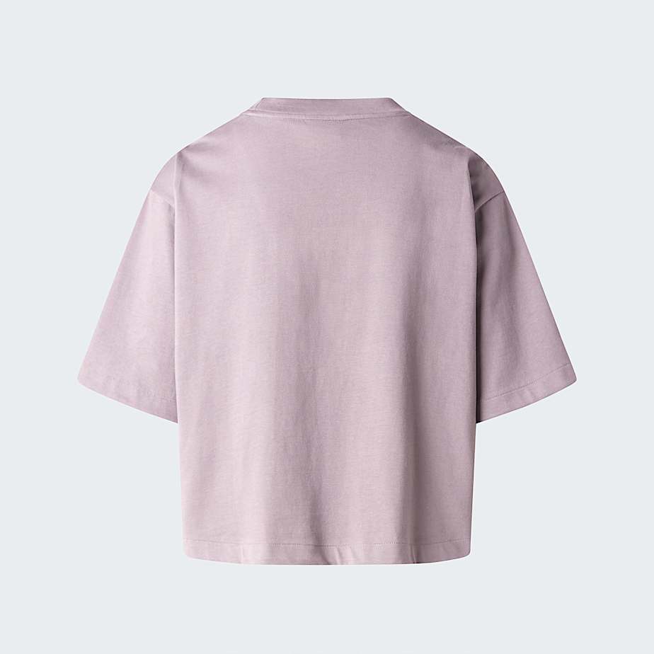 Tshirt Red Box Boxy para mulher TNF Transcendent Grey ALT21