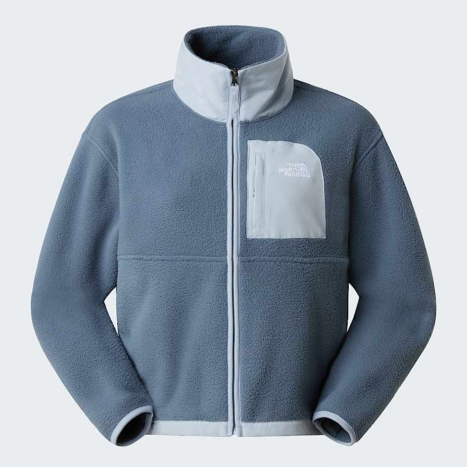 Womens Yumiori OffPeak FullZip Fleece Jacket TNF Granite GreyFrost Grey ALT20