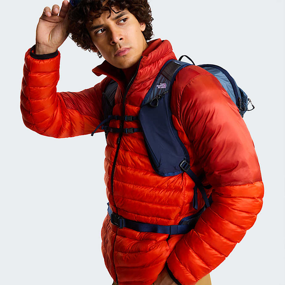 Mens Terra Peak Jacket TNF Lava RedIron Clay ALT10