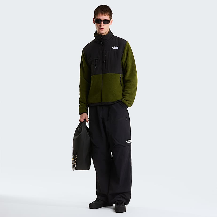 Giacca Retro Denali da uomo TNF Woodland GreenTNF Black ALT1