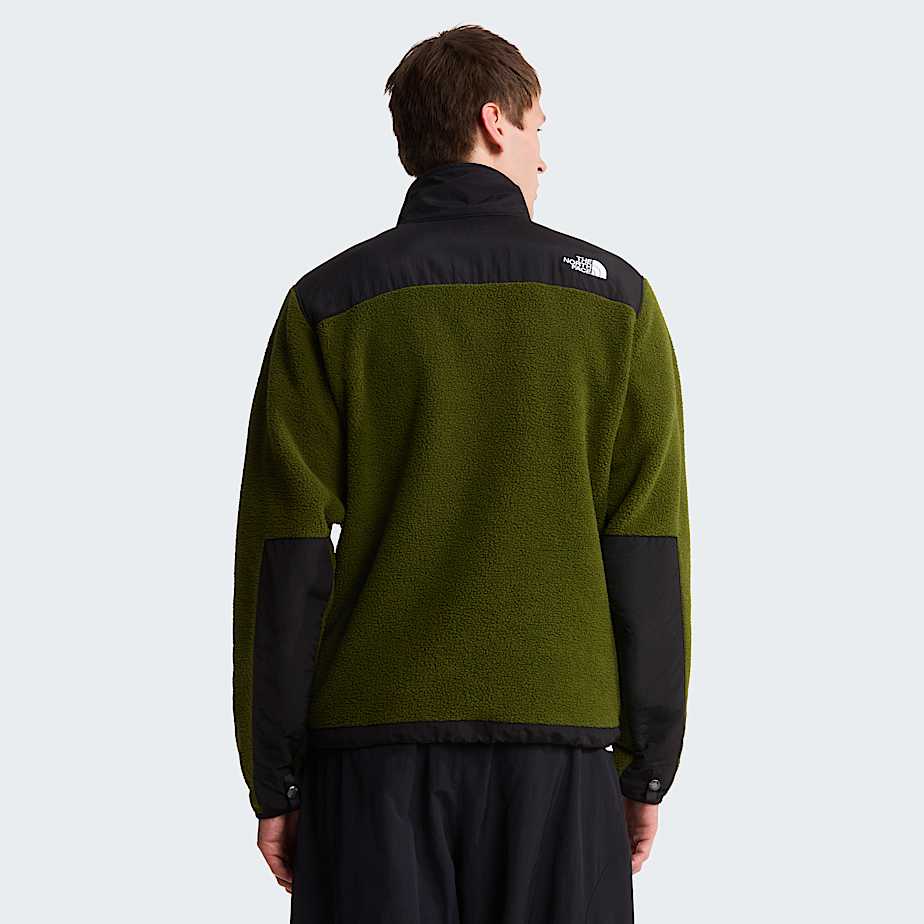 Giacca Retro Denali da uomo TNF Woodland GreenTNF Black ALT3