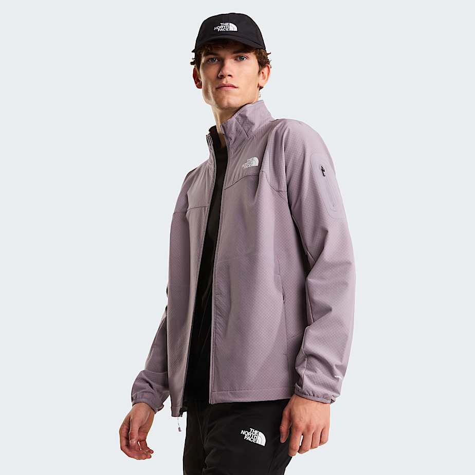 Tek Approachjas voor heren TNF Transcendent Grey ALT4