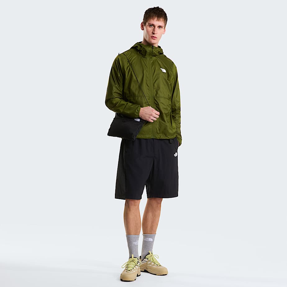 Mens Cyclone Wind Jacket TNF Woodland Green ALT1