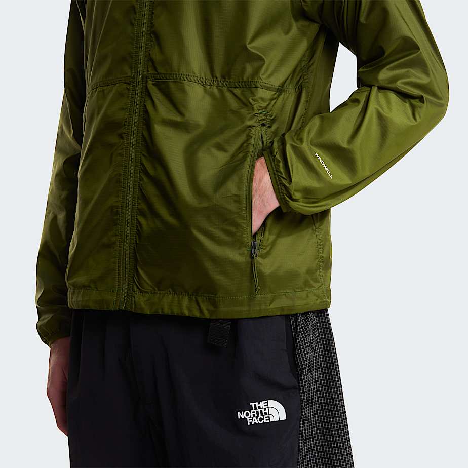 Mens Cyclone Wind Jacket TNF Woodland Green ALT6