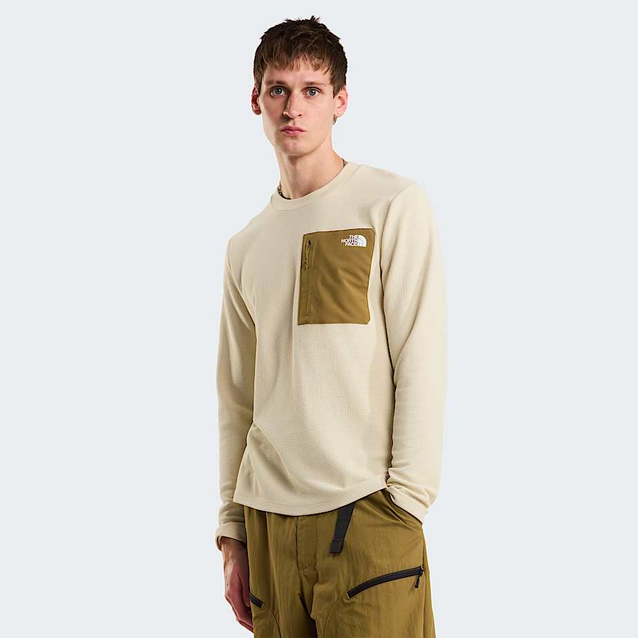 Kecha Sweatshirt fr Herren TNF Desert Stone HERO