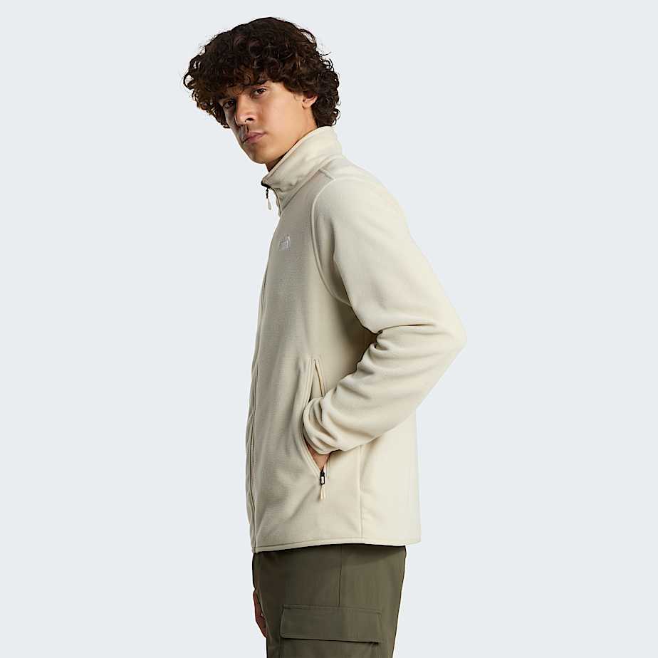 Pile Glacier con cerniera integrale da uomo TNF Desert Stone ALT2