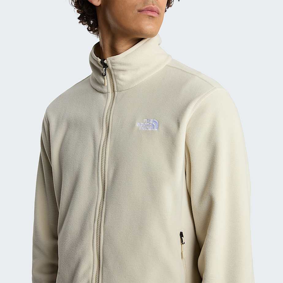 Pile Glacier con cerniera integrale da uomo TNF Desert Stone ALT5