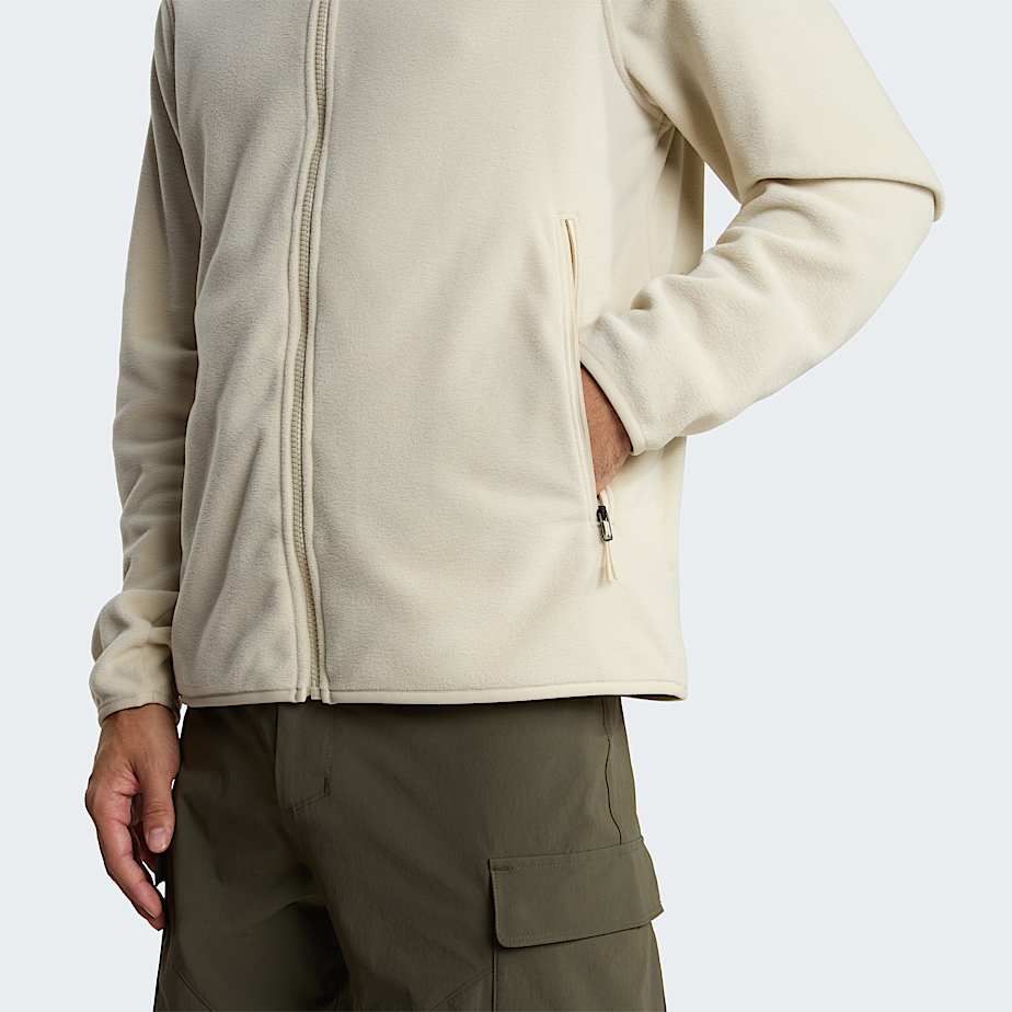 Pile Glacier con cerniera integrale da uomo TNF Desert Stone ALT6