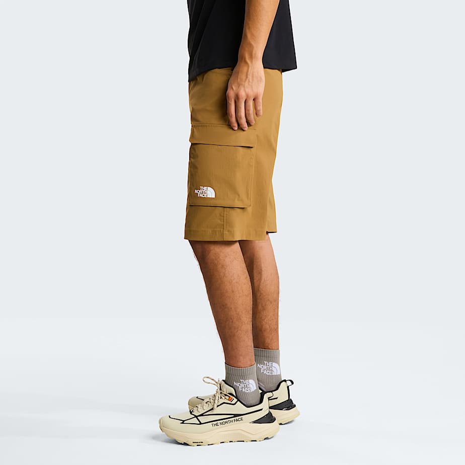 Mens Exploration Cargo Shorts TNF Utility Brown ALT2