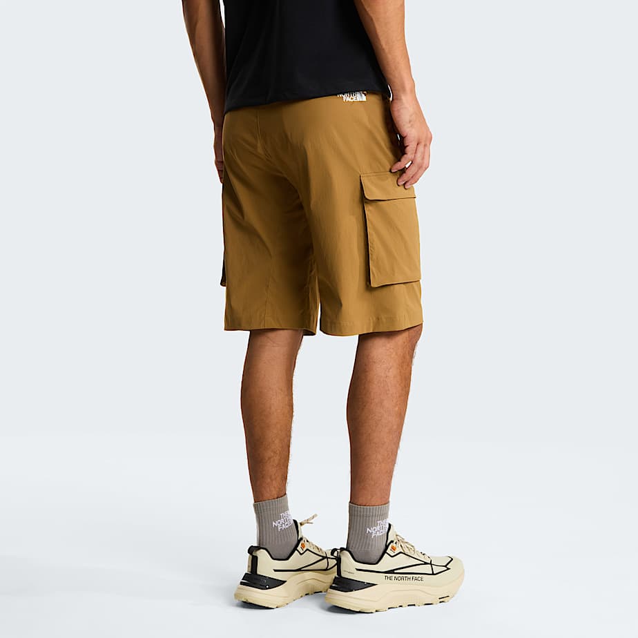 Mens Exploration Cargo Shorts TNF Utility Brown ALT3