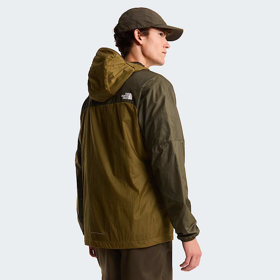 Mens Ridgelite FUTUREFLEECE Wind Jacket TNF CedarNew Taupe Green ALT3