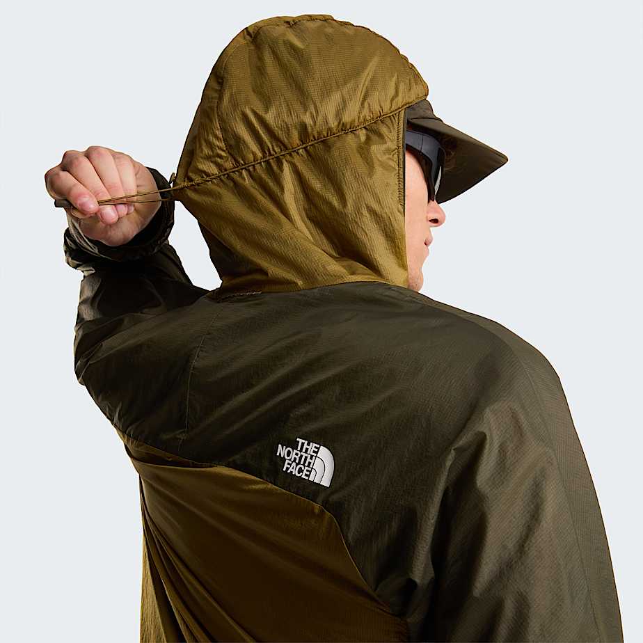 Mens Ridgelite FUTUREFLEECE Wind Jacket TNF CedarNew Taupe Green ALT6