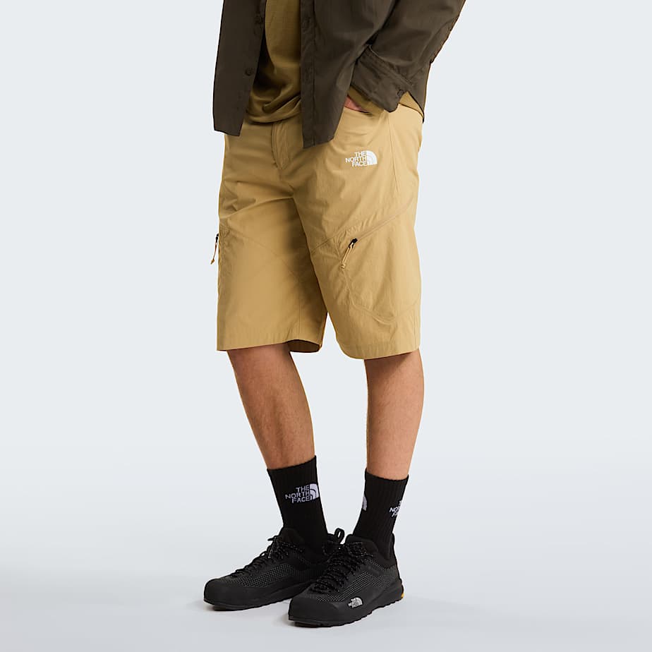 Mens Exploration Shorts TNF Khaki Stone HERO