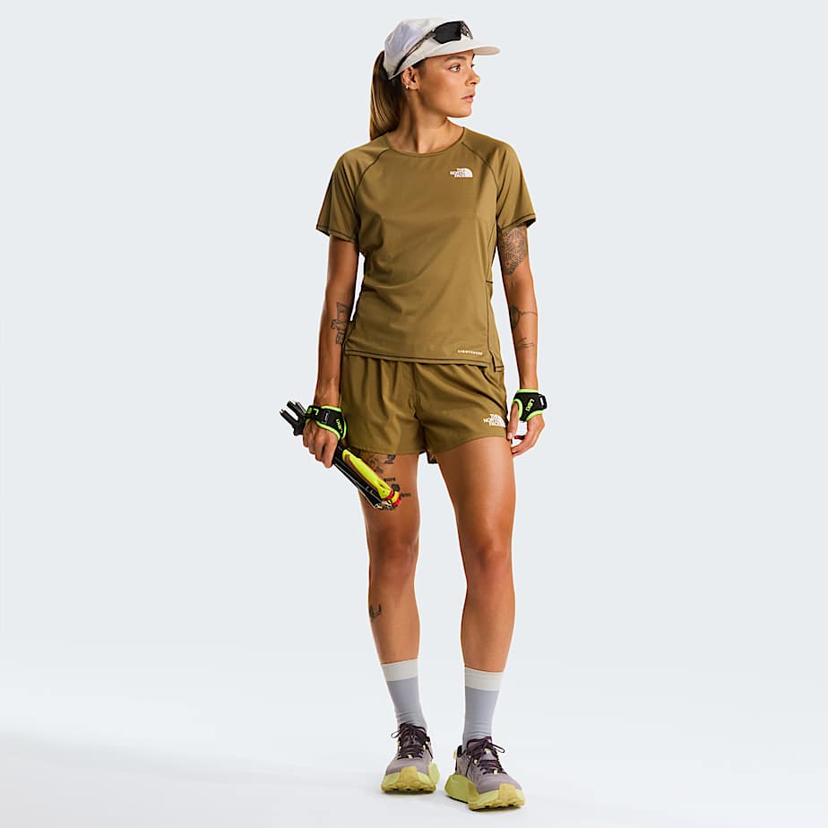 Damskie szorty Lightbright 4 TNF ALT1