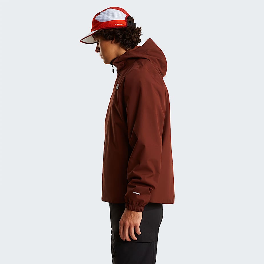 Mens Quest DryVent Jacket TNF Ember Soil ALT2