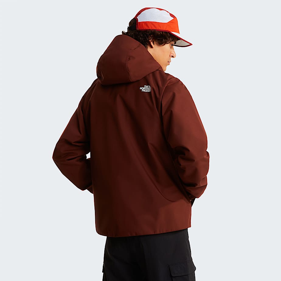 Mens Quest DryVent Jacket TNF Ember Soil ALT3