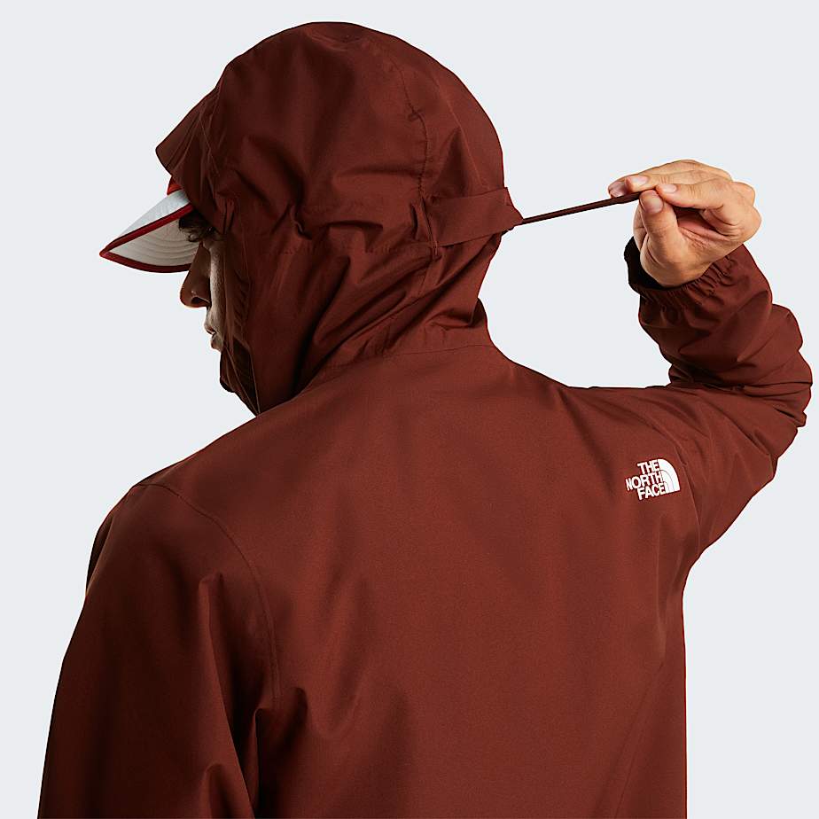 Mens Quest DryVent Jacket TNF Ember Soil ALT6