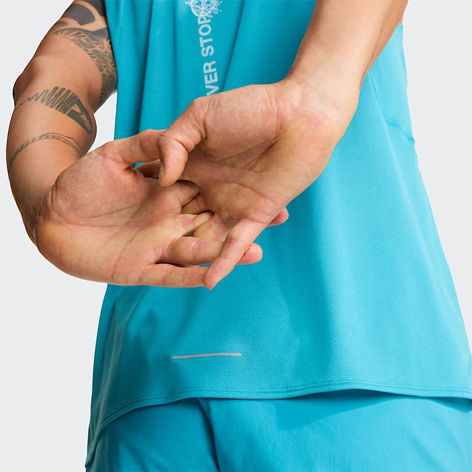 Womens Lightbright Graphic Tank Top TNF River Ice ALT7