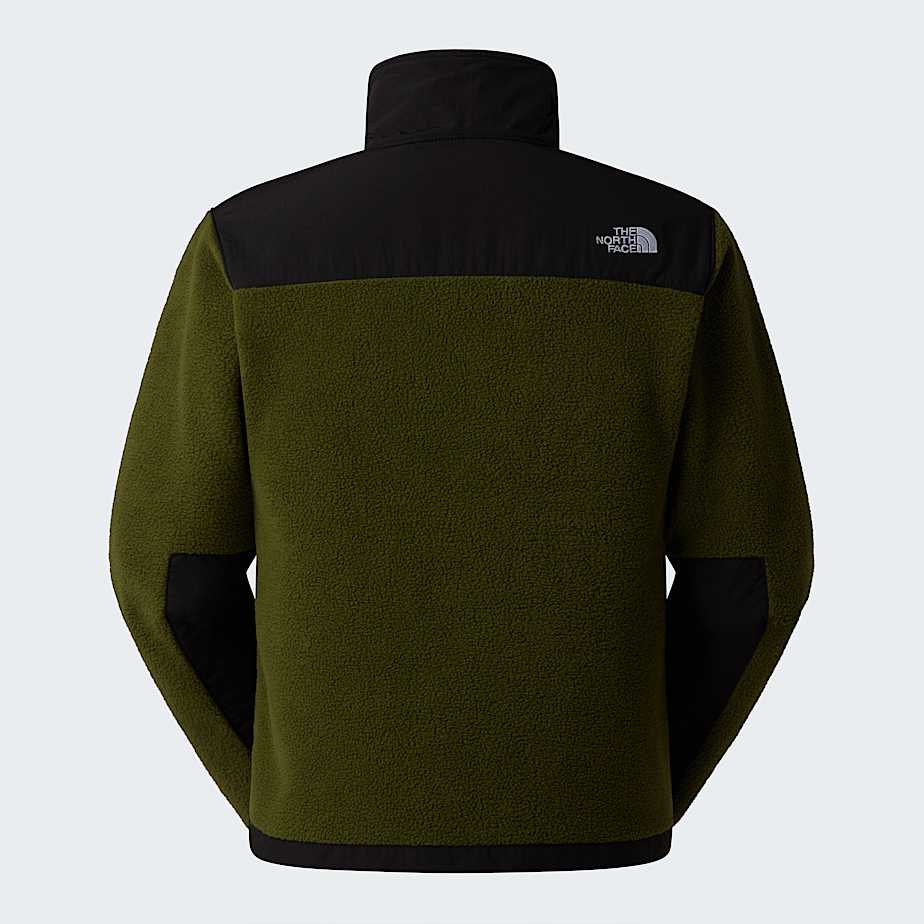 Giacca Retro Denali da uomo TNF Woodland GreenTNF Black ALT21